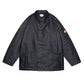 PU LAYER NYLON ZIP JACKET