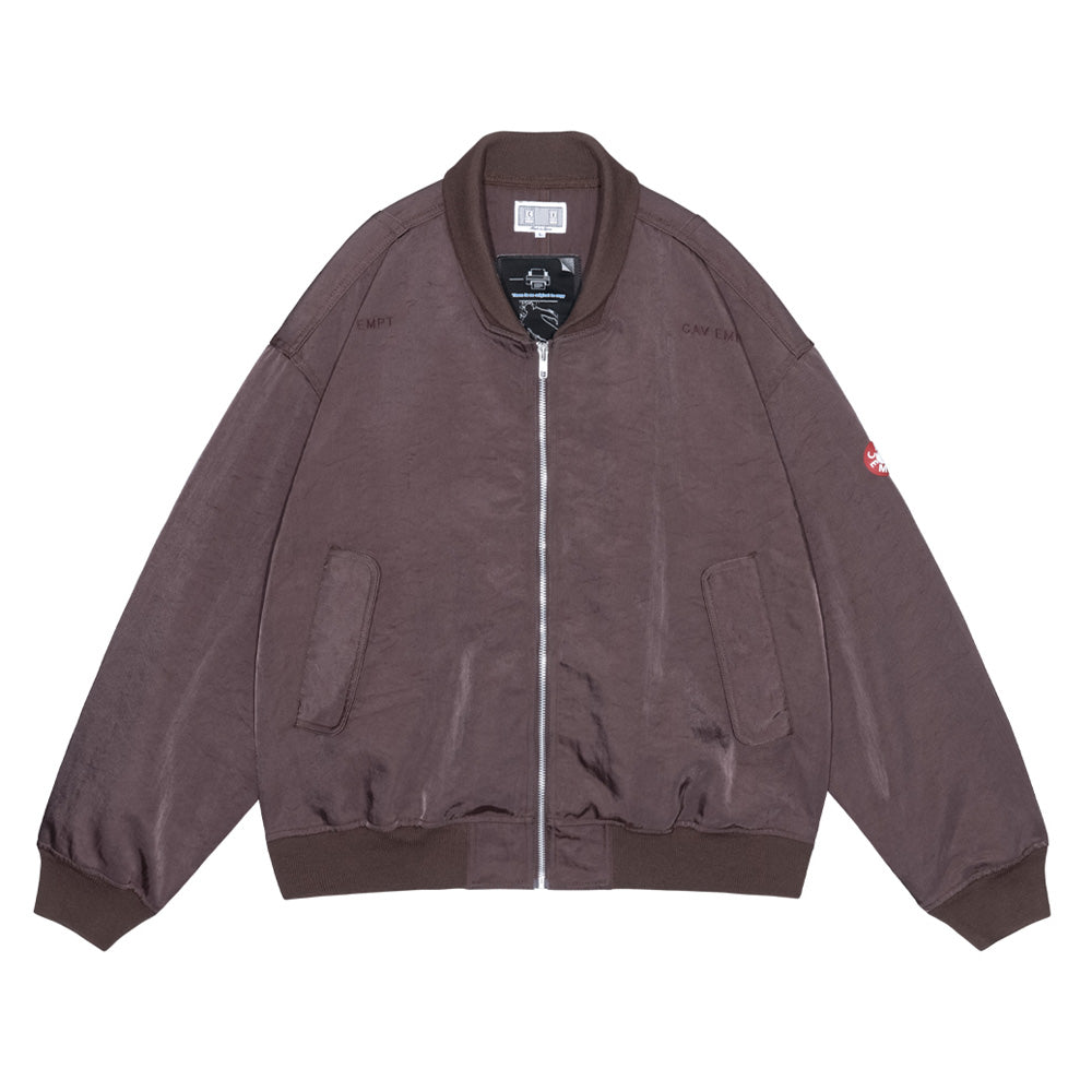 NYLON TWILL ZIP JACKET
