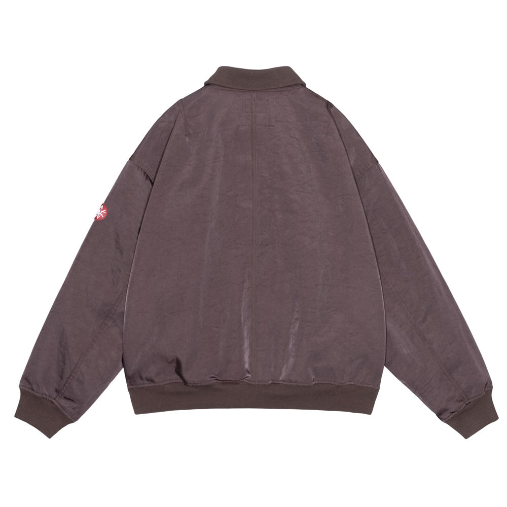 NYLON TWILL ZIP JACKET
