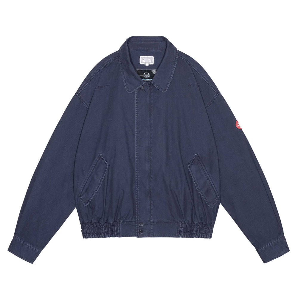 WASHED COTTON DUCK ZIP JACKET