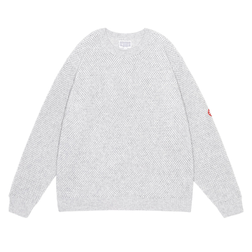 DIAGONAL CROSS KNIT