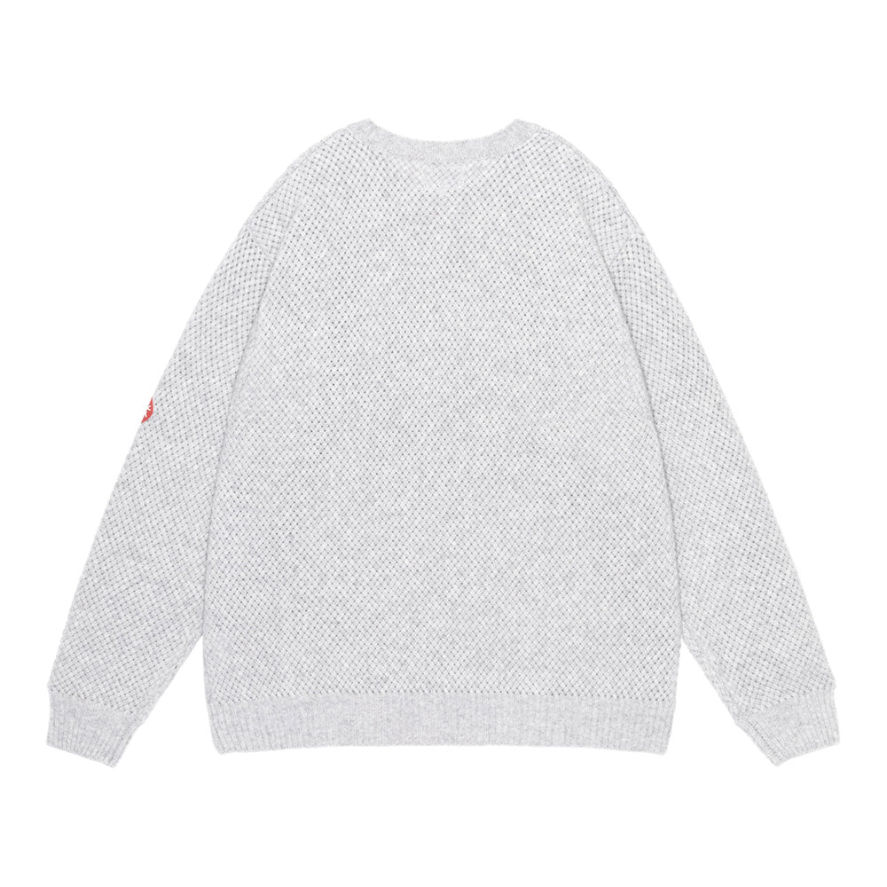 DIAGONAL CROSS KNIT