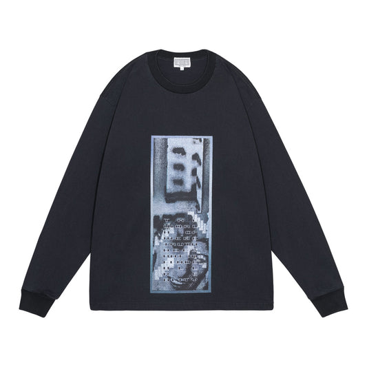 WASHED AS Mere Reality LONG SLEEVE T
