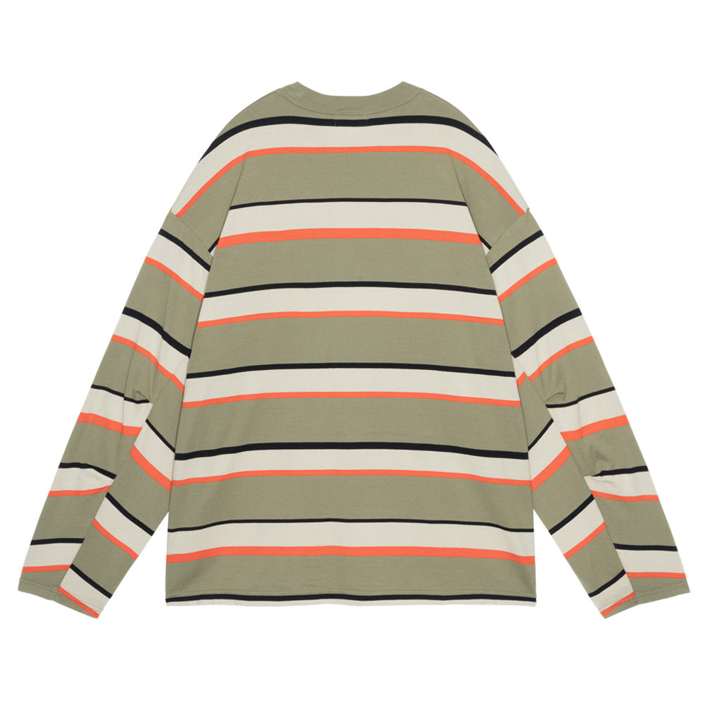 DISTINCTION STRIPE LONG SLEEVE T