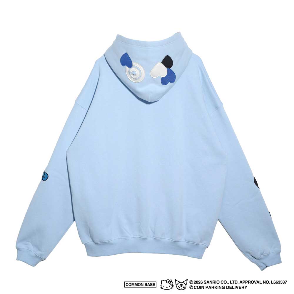 COIN PARKING DELIVERY CPD HOOME スウェット COIN PARKING DELIVERY×SANRIO CHARACTERS ZIP SWEAT HOODIE (CPDSC