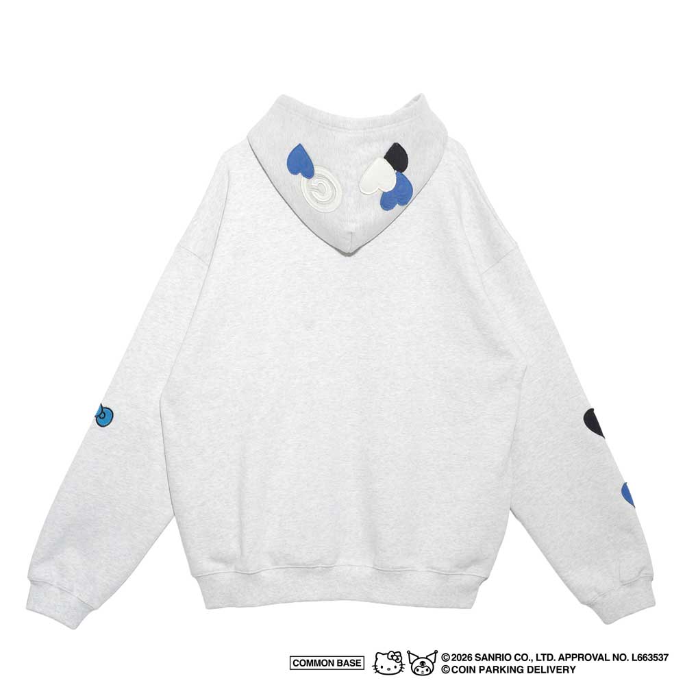 COIN PARKING DELIVERY x SANRIO パーカー COIN PARKING DELIVERY×SANRIO CHARACTERS ZIP SWEAT HOODIE (CPDSC