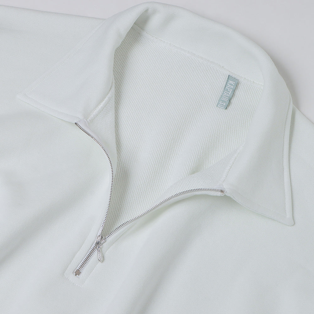 Suvin Sweat Half Zip Pullover