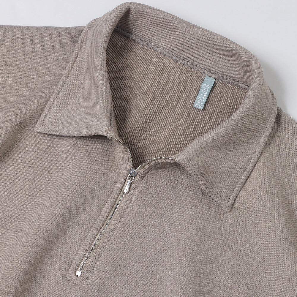 Suvin Sweat Half Zip Pullover