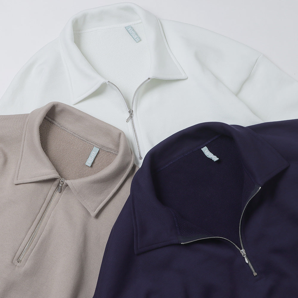 Suvin Sweat Half Zip Pullover