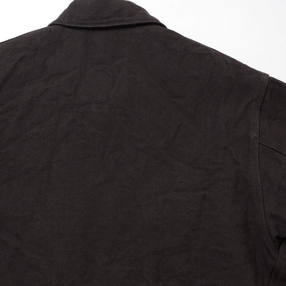 ヘンプダック ジップショートジャケット