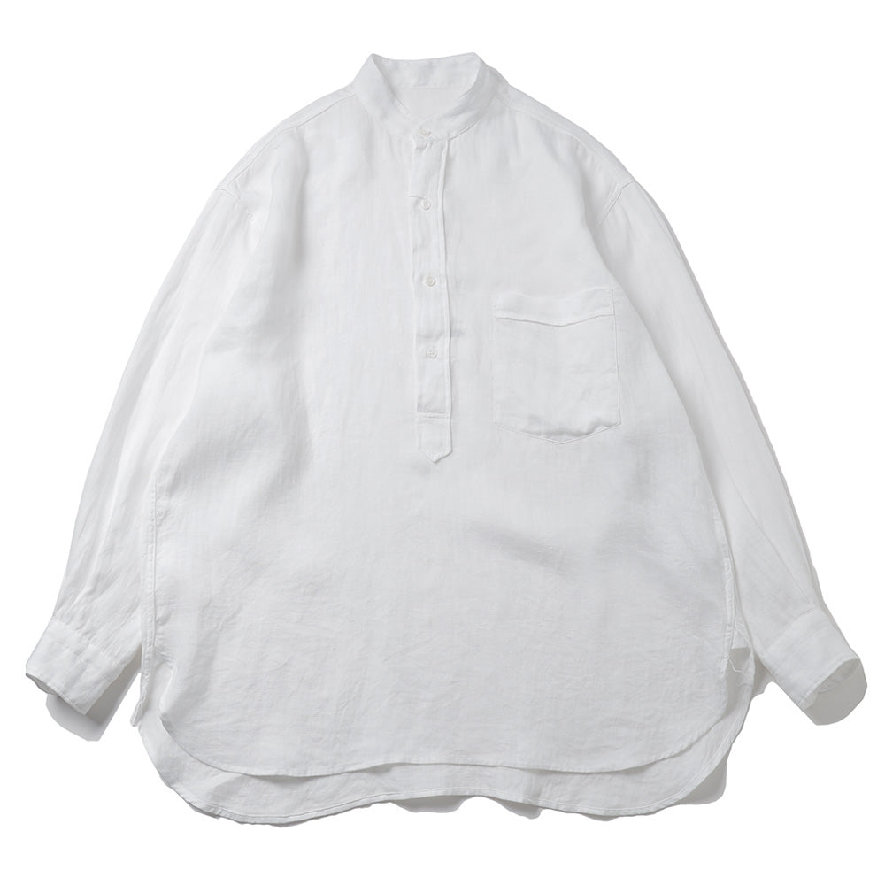 Linen W Cross Pullover Shirt