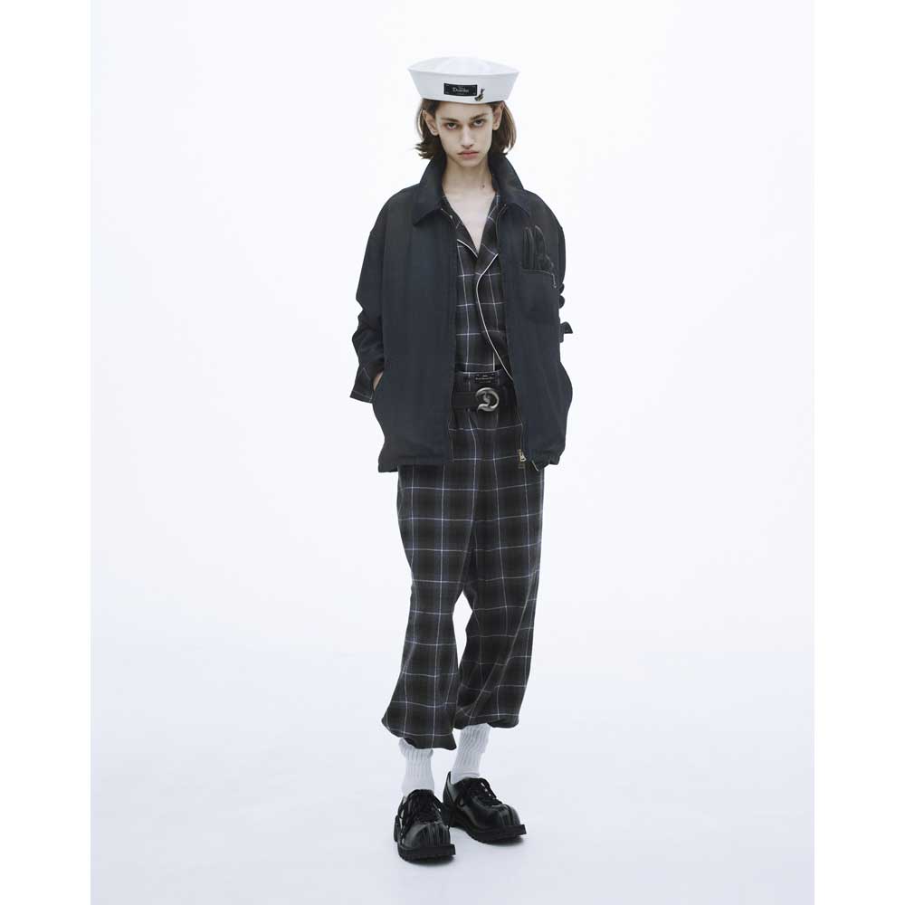 Good Sleeping Wear Silk Cotton Check Pants