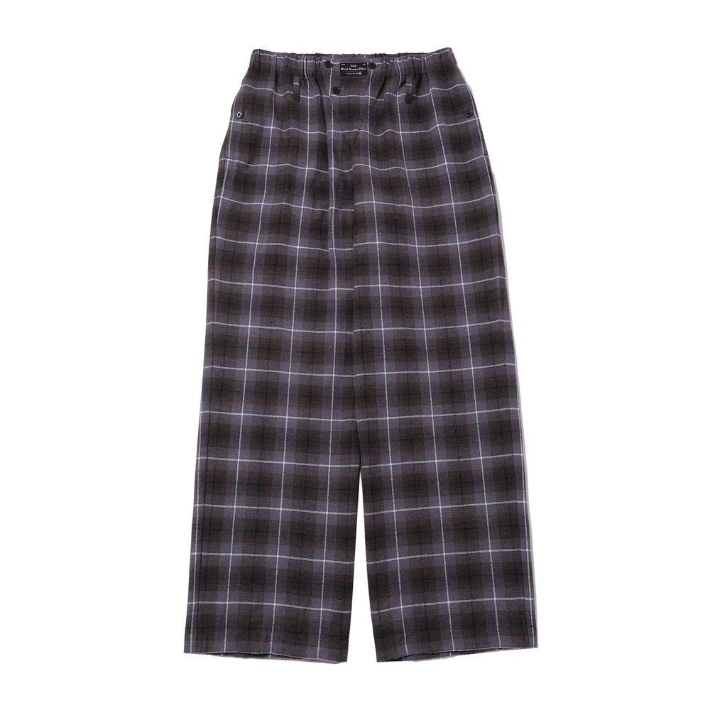 Good Sleeping Wear Silk Cotton Check Pants