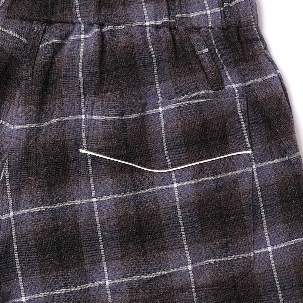 Good Sleeping Wear Silk Cotton Check Pants