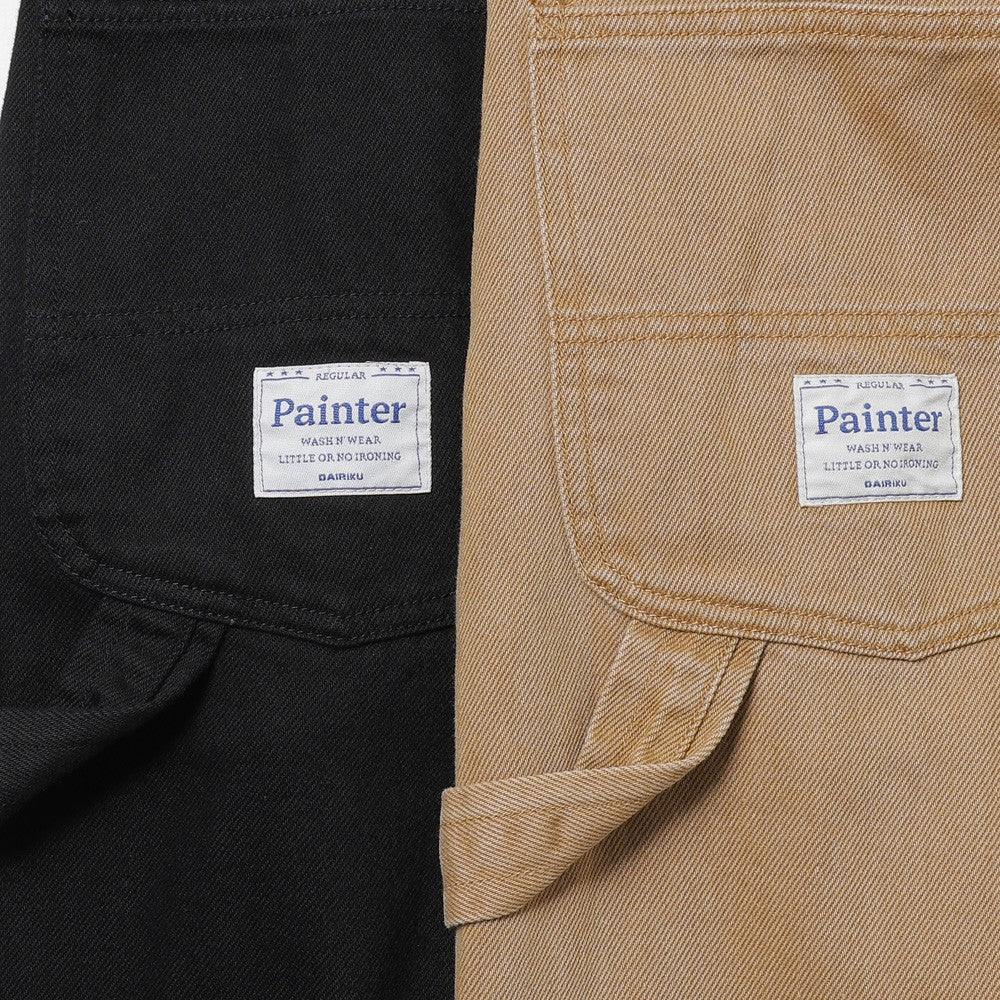 Wide Vintage Wash Painter Chino Pants