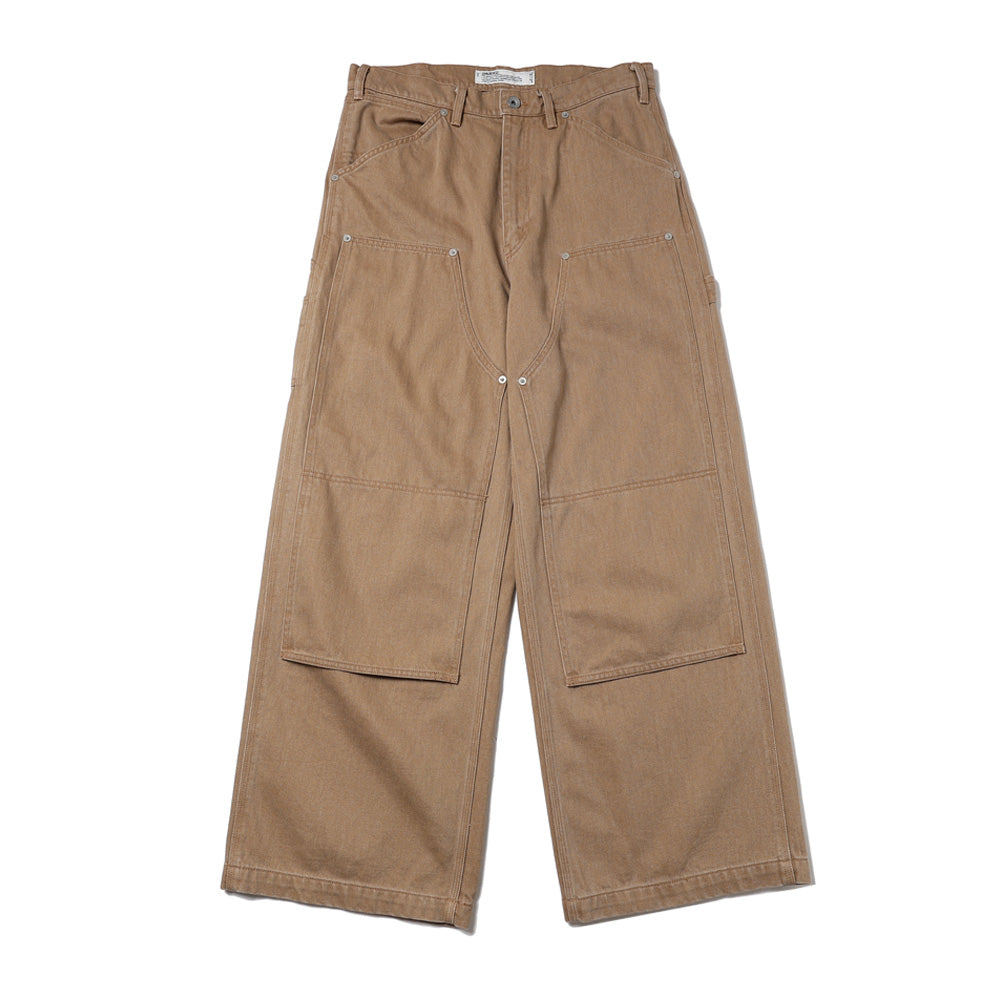 Wide Vintage Wash Painter Chino Pants