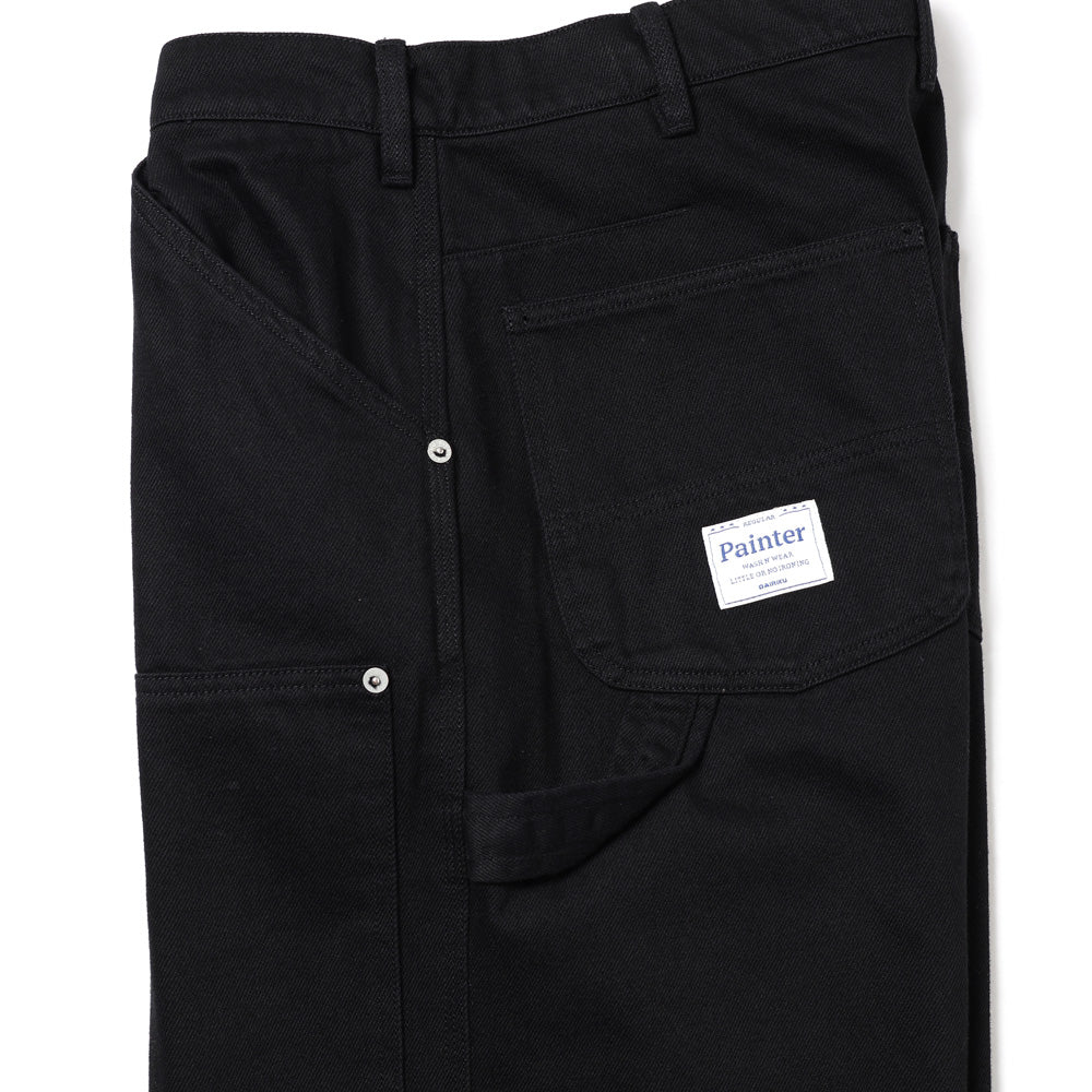 Wide Vintage Wash Painter Chino Pants