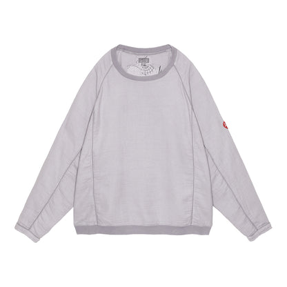 OVERDYE RAGLAN GAUZE LONG SLEEVE