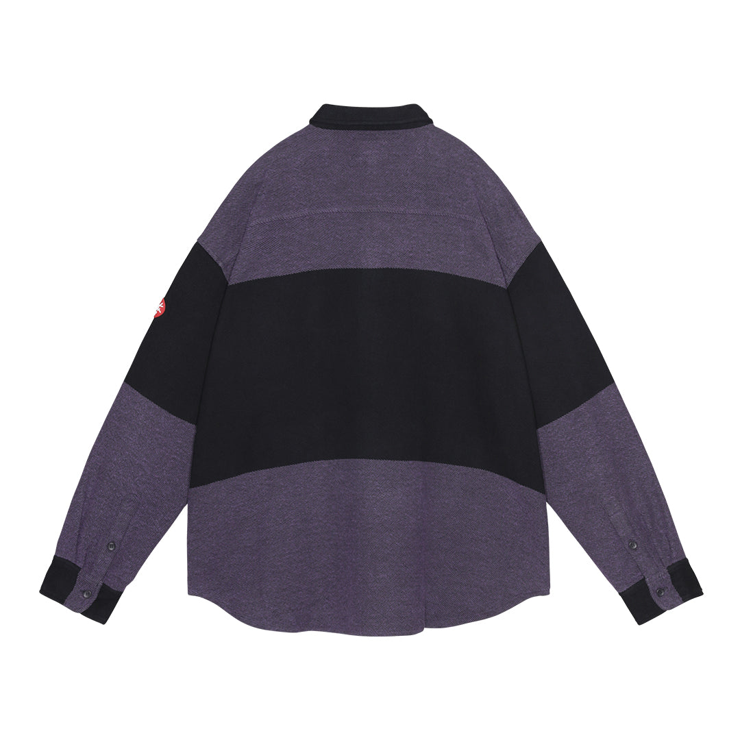STRIPE FLANNEL BIG SHIRT