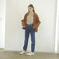 Corduroy Zip Blouson