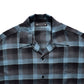 CR Flow Ombre Check Open Collar L/S SH