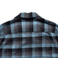 CR Flow Ombre Check Open Collar L/S SH