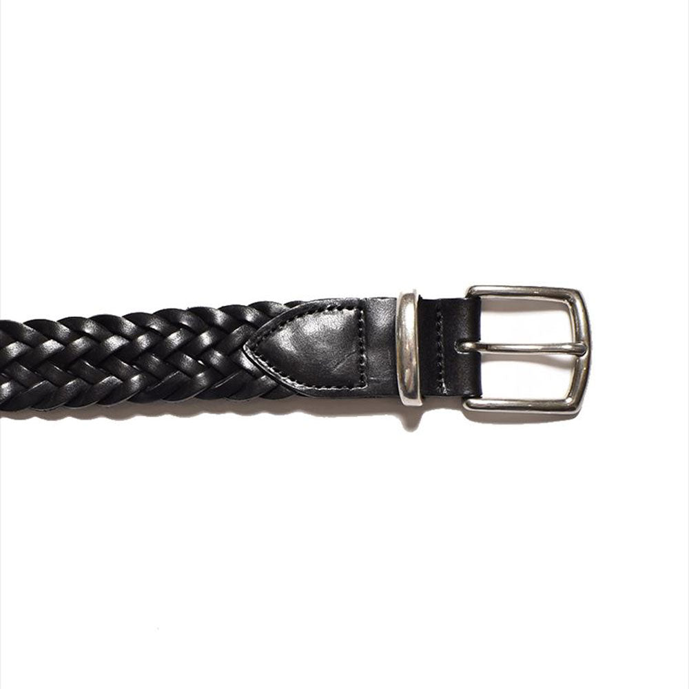 Pull Up Leather Mesh Belt