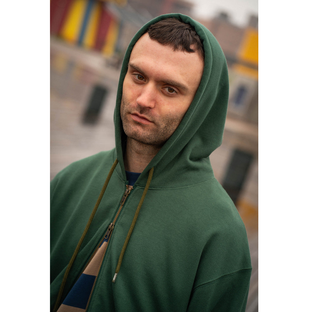 Solitude Studios ソリチュードスタジオ　パーカー　カーキ　XL LQQK Studio (ルックスタジオ) SWEAT ZIP HOODIE LQA25SH07 (LQA25SH07