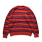 Blurry Border Mohair Knit Pullover