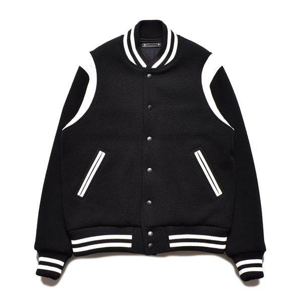 Wool Meiton &amp; Leather Studium Jumper