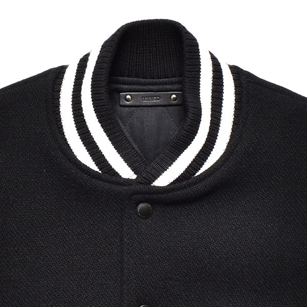 Wool Meiton &amp; Leather Studium Jumper