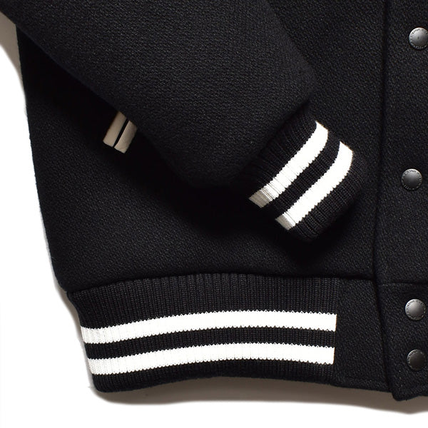 Wool Meiton &amp; Leather Studium Jumper
