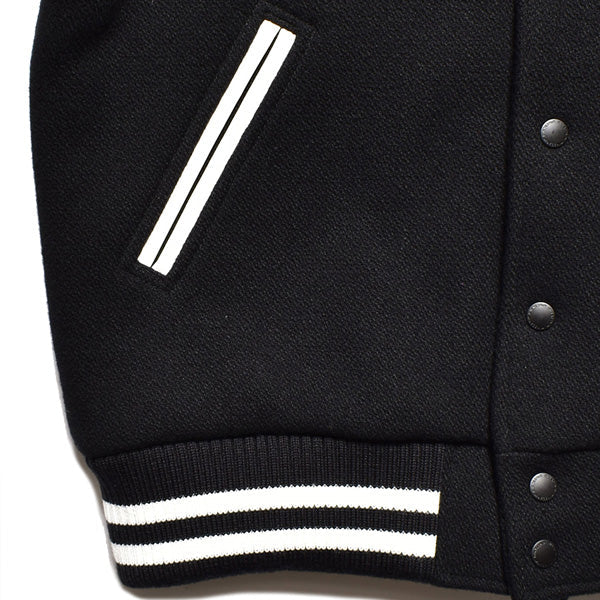 Wool Meiton &amp; Leather Studium Jumper