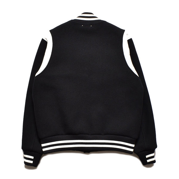Wool Meiton &amp; Leather Studium Jumper