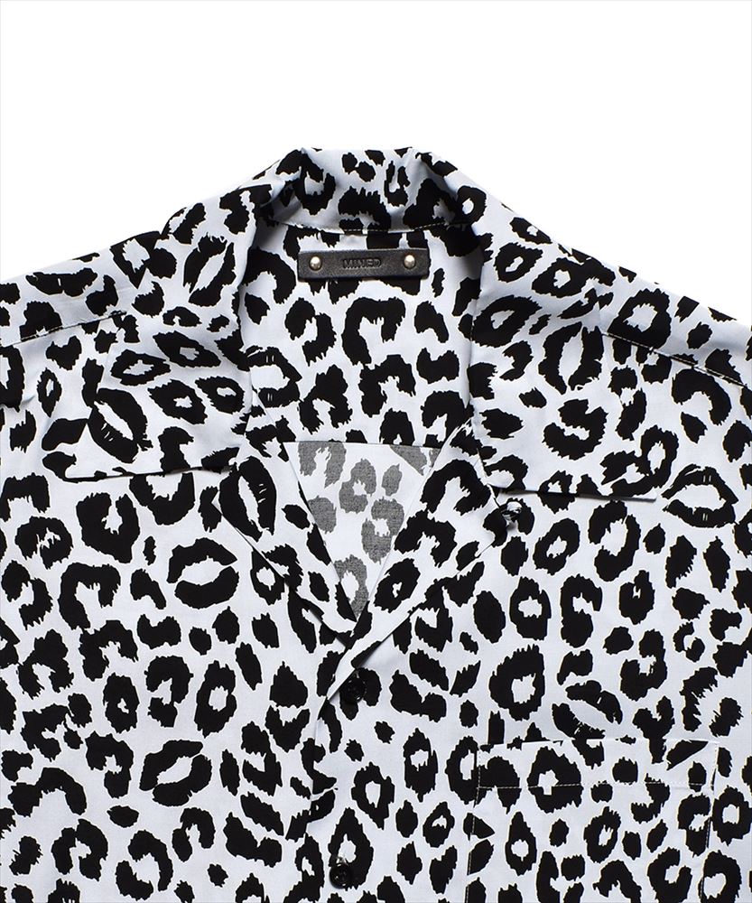Lips Leopard Print Open Collar SH (2405-5005) | MINEDENIM / シャツ 