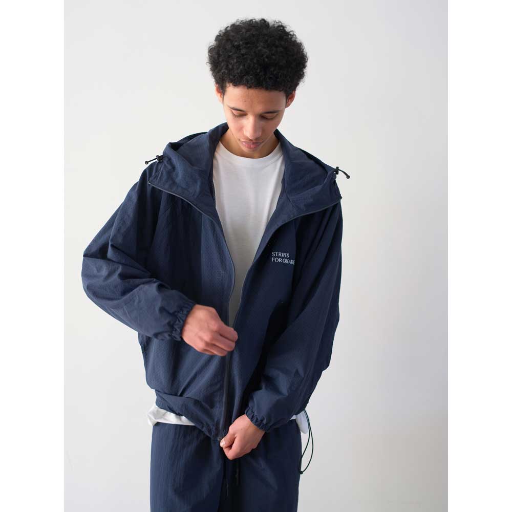 PUNCHING NYLON HOODY