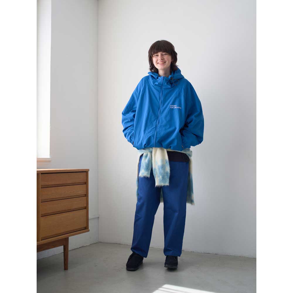 PUNCHING NYLON HOODY