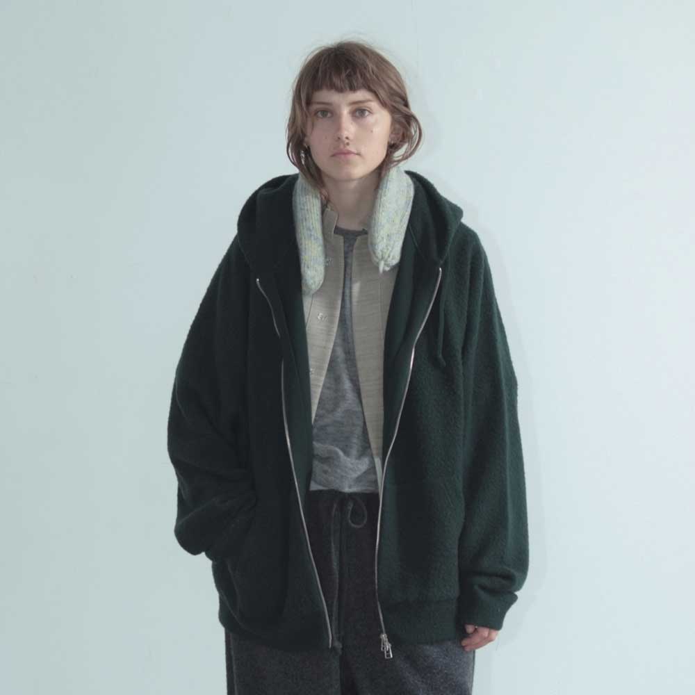 Pilling Wool Parka