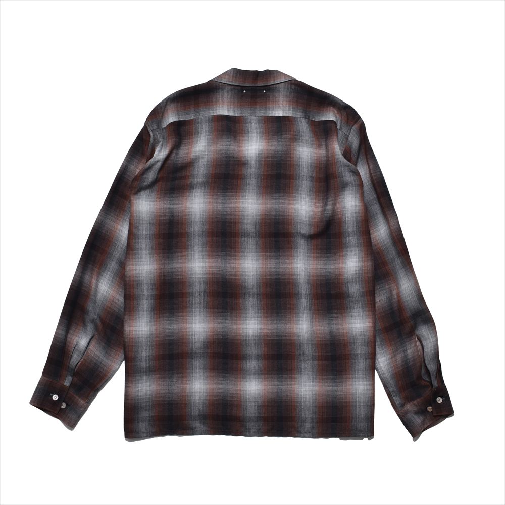 T.Rayon Ombre Open Collar SH
