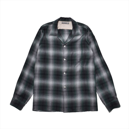 T.Rayon Ombre Open Collar Shirt