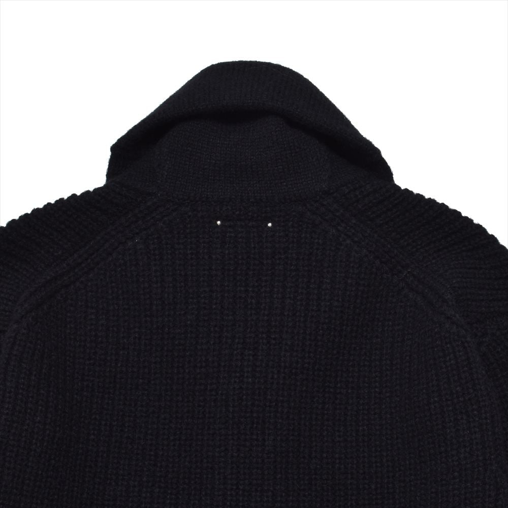 Baby Alpaca Wool Shawl Collar Knit Cardigan