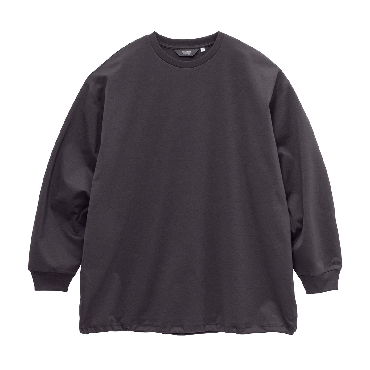 DESCENTE for Graphpaper L/S Oversized Crew Neck Tee