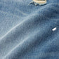 Distressed jeans