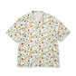 Open-collar S/S shirt (apple&amp;chain)