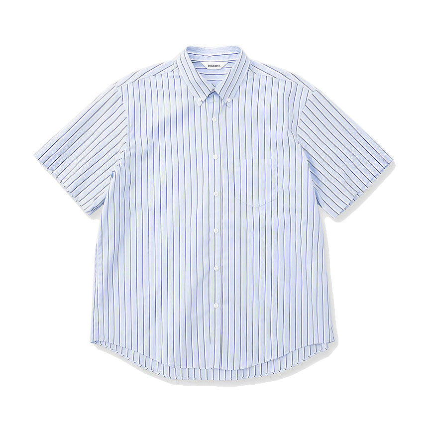 DIGAWEL) Buttondown S/S shirt (DWAA037) | DIGAWEL / シャツ (MEN