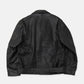 Leather biker jacket