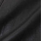 Leather biker jacket