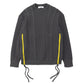Side zip sweater