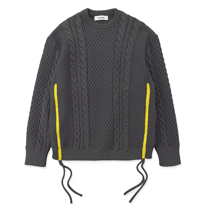 Side zip sweater