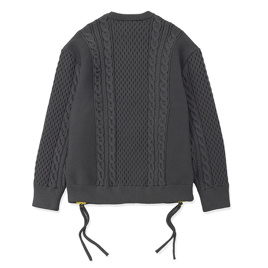 Side zip sweater